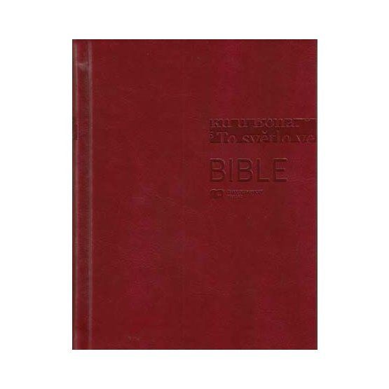 Bible ČEP bez DT, střední formát, baladek Česká biblická společnost