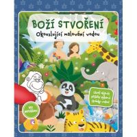 BOŽÍ STVOŘENÍ – tématické omalovánky a plnící vodní štětec