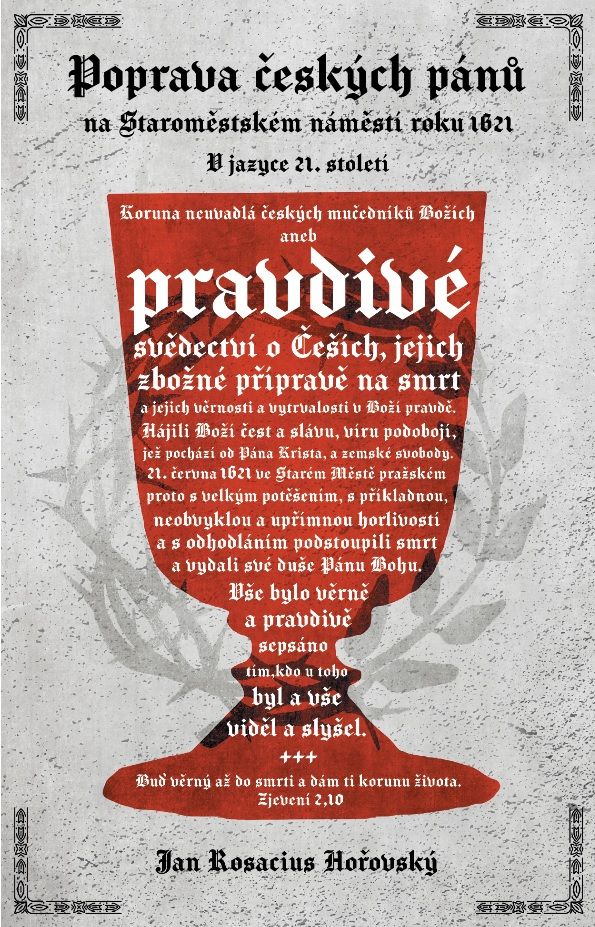 Poprava českých pánů na Staroměstském náměstí roku 1621, V jazyce 21. století Didasko